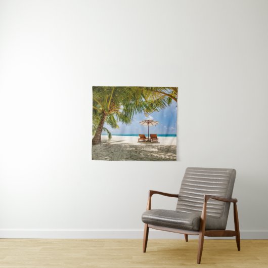 Tropical Beaches | Beach Dominican Republic Wandkleed (In Situ (horizontaal))