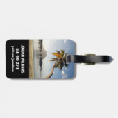 Tropical Beaches Bora Bora Bagagelabel (Achterkant horizontaal)