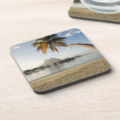 Tropical Beaches Bora Bora Bier Onderzetter (Linkerzijde)