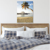 Tropical Beaches Bora Bora Canvas Afdruk (Insitu (Slaapkamer))