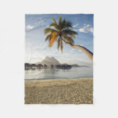 Tropical Beaches Bora Bora Fleece Deken (Voorkant)