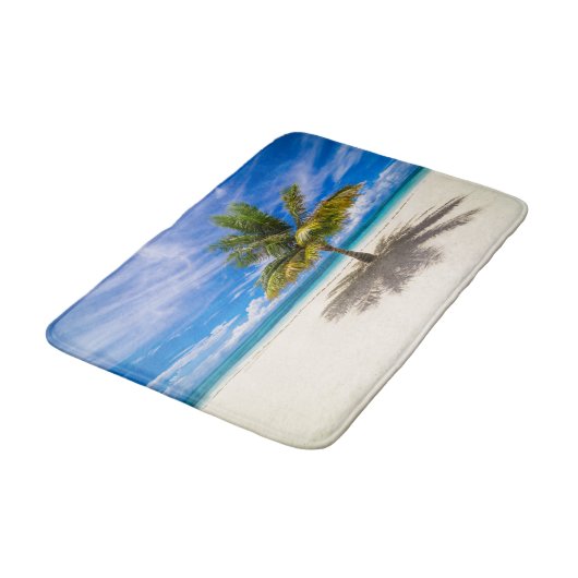 Tropical Beaches Bora Bora, French Polynesia Badmat (Gekanteld)