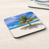 Tropical Beaches | Bora Bora, French Polynesia Bier Onderzetter (Linkerzijde)