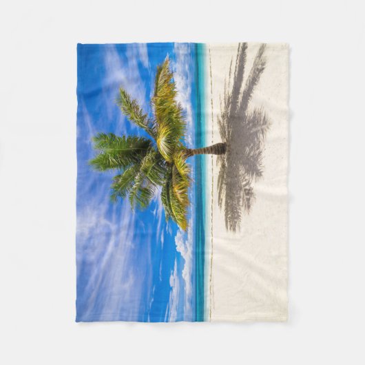 Tropical Beaches Bora Bora, French Polynesia Fleece Deken (Voorkant)