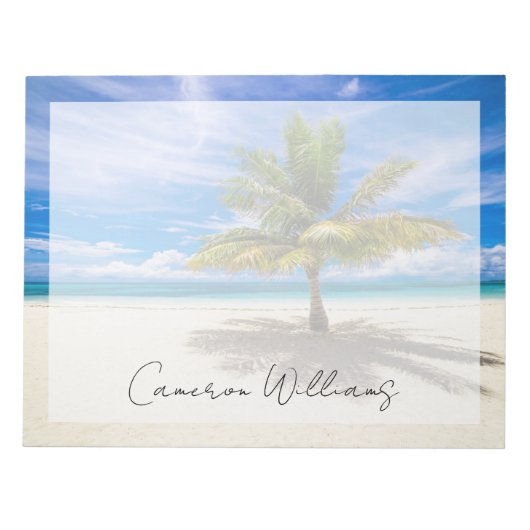 Tropical Beaches Bora Bora, French Polynesia Notitieblok (Voorkant)