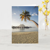 Tropical Beaches Bora Bora Kaart (Gele Bloem)