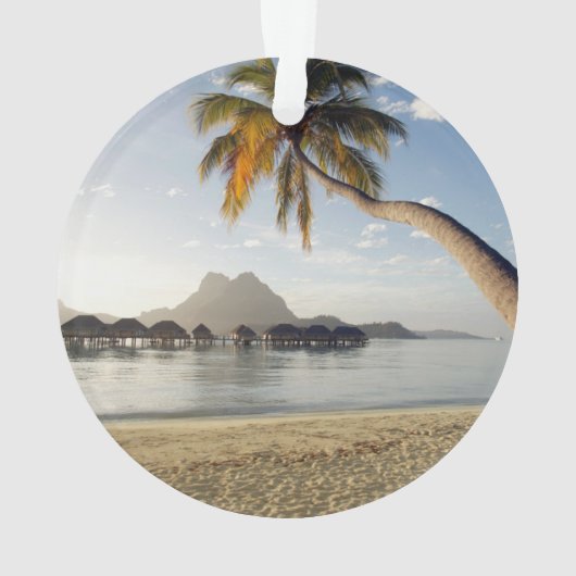 Tropical Beaches Bora Bora Ornament (achterkant)