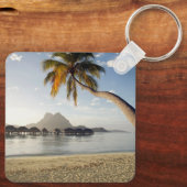 Tropical Beaches Bora Bora Sleutelhanger (Achterkant)