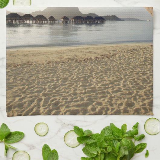 Tropical Beaches Bora Bora Theedoek (Gevouwen)