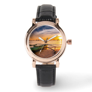 Tropical Beaches   Boracay's White Beach Horloge