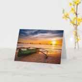 Tropical Beaches | Boracay's White Beach Kaart (Gele Bloem)