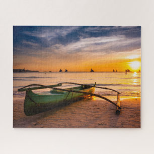 Tropical Beaches   Boracay's White Beach Legpuzzel