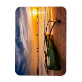 Tropical Beaches | Boracay's White Beach Magneet (Verticaal)