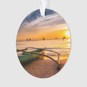 Tropical Beaches | Boracay's White Beach Ornament (voorkant)