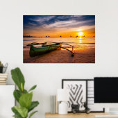 Tropical Beaches | Boracay's White Beach Poster (Thuiskantoor)