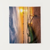 Tropical Beaches | Boracay's White Beach Wandkleed (Voorkant)