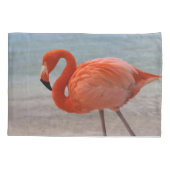 Tropical Beaches Caribbean Flamingo, Aruba Kussensloop (Achterkant)