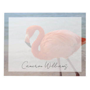 Tropical Beaches Caribbean Flamingo, Aruba Notitieblok