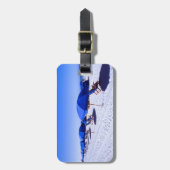 Tropical Beaches | Clearwater, Florida Bagagelabel (Voorkant verticaal)