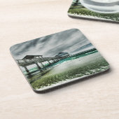 Tropical Beaches | Clearwater Florida Bier Onderzetter (Linkerzijde)