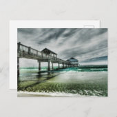 Tropical Beaches | Clearwater Florida Briefkaart (Voorkant / Achterkant)