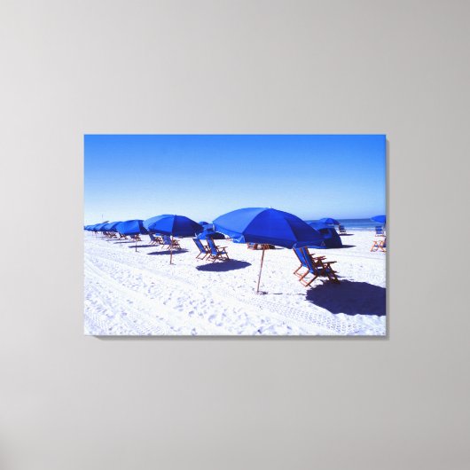 Tropical Beaches | Clearwater, Florida Canvas Afdruk (Voorkant)