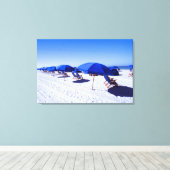 Tropical Beaches | Clearwater, Florida Canvas Afdruk (Insitu (Houten vloer))