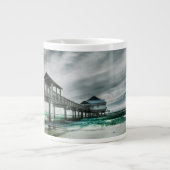 Tropical Beaches | Clearwater Florida Grote Koffiekop (Voorkant)