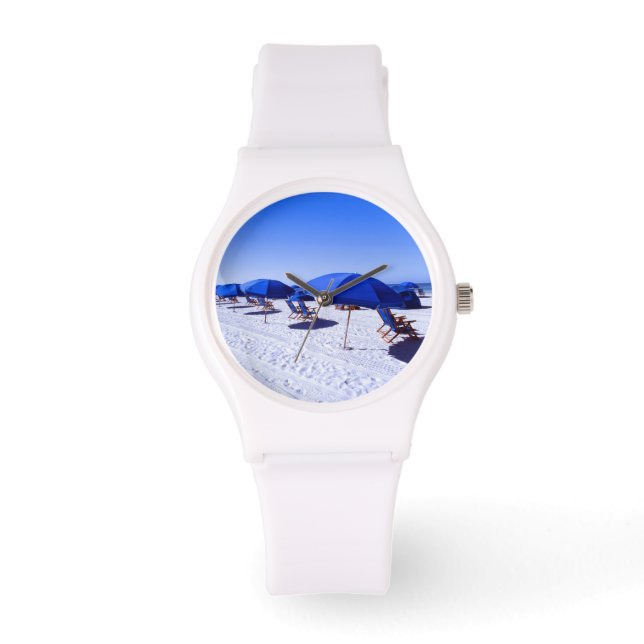 Tropical Beaches | Clearwater, Florida Horloge (Voorkant)