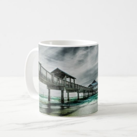 Tropical Beaches | Clearwater Florida Koffiemok (Voorkant links)