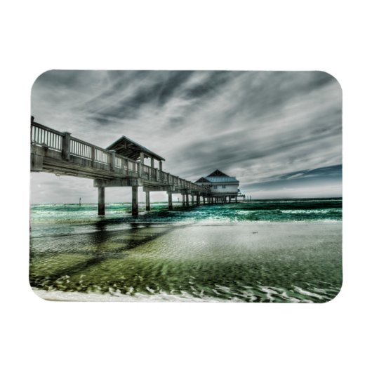 Tropical Beaches | Clearwater Florida Magneet (Horizontaal)
