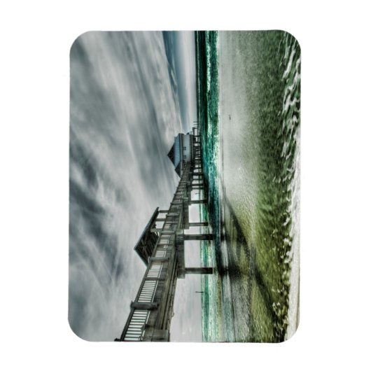 Tropical Beaches | Clearwater Florida Magneet (Verticaal)