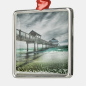 Tropical Beaches | Clearwater Florida Metalen Ornament (Links)