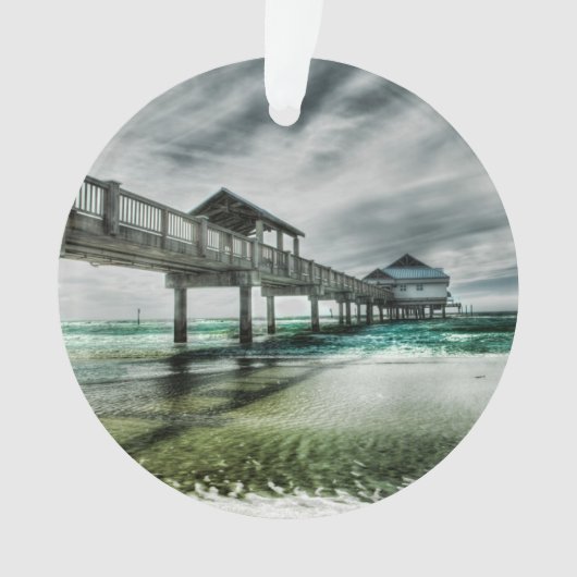 Tropical Beaches | Clearwater Florida Ornament (voorkant)