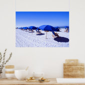 Tropical Beaches | Clearwater, Florida Poster (Keuken)