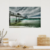 Tropical Beaches | Clearwater Florida Poster (Keuken)