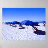 Tropical Beaches | Clearwater, Florida Poster (Voorkant)