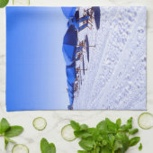 Tropical Beaches | Clearwater, Florida Theedoek (Gevouwen)