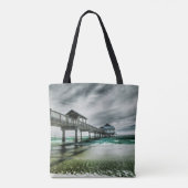 Tropical Beaches | Clearwater Florida Tote Bag (Achterkant)