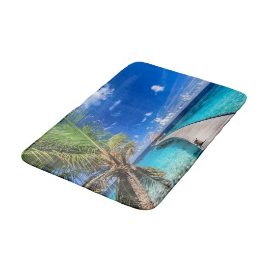 Tropical Beaches Dusit Thani Maldives Badmat (Gekanteld)