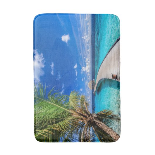 Tropical Beaches Dusit Thani Maldives Badmat (Voorkant Verticaal)