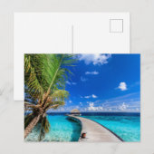 Tropical Beaches Dusit Thani Maldives Briefkaart (Voorkant / Achterkant)