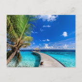 Tropical Beaches Dusit Thani Maldives Briefkaart (Voorkant)