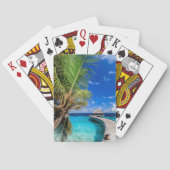 Tropical Beaches Dusit Thani Maldives Pokerkaarten (Achterkant)