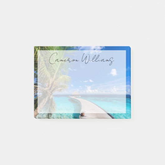 Tropical Beaches | Dusit Thani Maldives Post-it® Notes (Voorkant)
