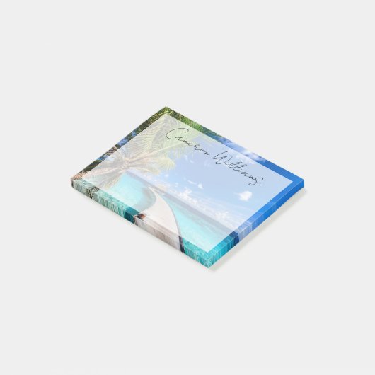 Tropical Beaches | Dusit Thani Maldives Post-it® Notes (Schuin)