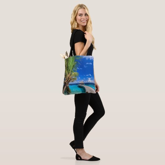 Tropical Beaches Dusit Thani Maldives Tote Bag (Op model)