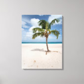 Tropical Beaches Eagle Beach, Aruba Canvas Afdruk (Voorkant)