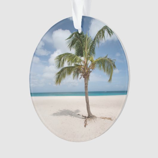 Tropical Beaches Eagle Beach, Aruba Ornament (voorkant)