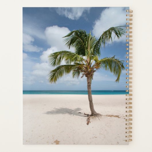 Tropical Beaches | Eagle Beach, Aruba Planner (Achterkant)
